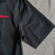 画像11: 【ALCARZA】バック刺繡ボーリングシャツ（WOLF BLACK） (11)