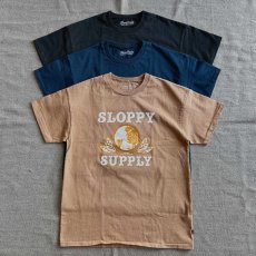 画像1: 【SLOPPY SUPLLY/スラッピーサプライ】"SMOKE OUT" 半袖Tシャツ MADE IN U.S.A. CALIFORNIA （3color） (1)