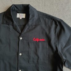 画像10: 【ALCARZA】バック刺繡ボーリングシャツ（WOLF BLACK） (10)