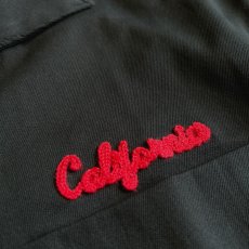 画像9: 【ALCARZA】バック刺繡ボーリングシャツ（WOLF BLACK） (9)