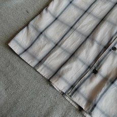 画像7: 【Revo.】USEDライクオンブレーチェックシャツ（WHT/BLK） (7)