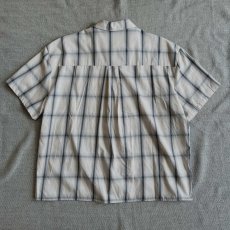 画像8: 【Revo.】USEDライクオンブレーチェックシャツ（WHT/BLK） (8)