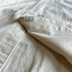 画像7: 【フランスタイプ】ファーマーズシャツ 半袖（WHITE） (7)