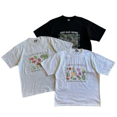 画像2: 【SCREEN STARS】フラワー インクジェット プリント 半袖Tシャツ (3color) (2)