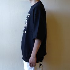 画像3: 【MADE IN STANDARD / メイドインスタンダード】USMA SS SWEAT（BLACK） (3)