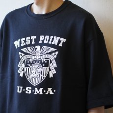 画像2: 【MADE IN STANDARD / メイドインスタンダード】USMA SS SWEAT（BLACK） (2)