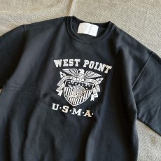 画像6: 【MADE IN STANDARD / メイドインスタンダード】USMA SS SWEAT（BLACK） (6)