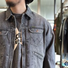 画像4: 【Wrangler/ラングラー】70's US ORIGINALS 復刻モデル / 24MJZ デニムジャケット（BLACK） (4)