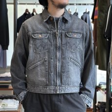 画像2: 【Wrangler/ラングラー】70's US ORIGINALS 復刻モデル / 24MJZ デニムジャケット（BLACK） (2)
