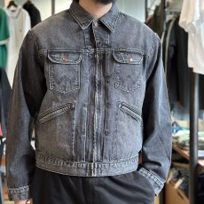 画像3: 【Wrangler/ラングラー】70's US ORIGINALS 復刻モデル / 24MJZ デニムジャケット（BLACK） (3)