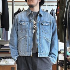 画像1: 【Wrangler/ラングラー】70's US ORIGINALS 復刻モデル / 24MJZ デニムジャケット（USED WASH） (1)