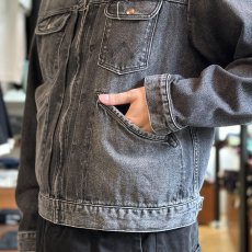 画像6: 【Wrangler/ラングラー】70's US ORIGINALS 復刻モデル / 24MJZ デニムジャケット（BLACK） (6)