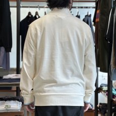 画像6: 【FRED PERRY/フレッドペリー】Half Zip Sweatshirt（Z46：ECRU / COURT BLUE / OX BLOOD） (6)