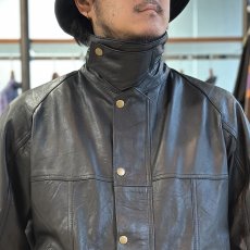 画像3: 【yoused】LEATHER DRIVER'S JACKET (3)