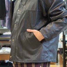 画像4: 【yoused】LEATHER DRIVER'S JACKET (4)