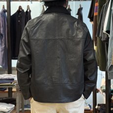画像8: 【yoused】LEATHER DRIVER'S JACKET (8)