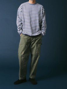画像12: 【melple/メイプル】The American Ringer Border L/S Tee  (2color) (12)