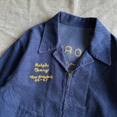 画像2: 【THRIFTY LOOK】FFA JACKET FLORIDA（NAVY） (2)