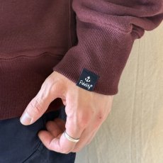画像7: 【FIDELITY/フィデリティ】N/C SWEAT HALF SNAP（RED BROWN） (7)