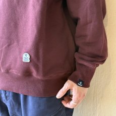 画像6: 【FIDELITY/フィデリティ】N/C SWEAT HALF SNAP（RED BROWN） (6)