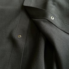 画像5: 【Upscape Audience】「和歌山」 ミラノリブ (10オンス) バルーン スナップ カーディガン（BLACK） (5)