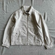 画像1: 【Upscape Audience】高密度ダック フレンチエアフォース パイロットジャケット（GREIGE） (1)