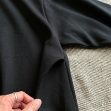 画像8: 【Upscape Audience】「和歌山」 ミラノリブ (10オンス) バルーン スナップ カーディガン（BLACK） (8)