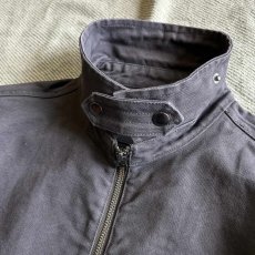 画像4: 【Upscape Audience】高密度ダック フレンチエアフォース パイロットジャケット（CHARCOAL） (4)