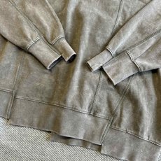画像5: Chemically washed remake&vintage like crew neck (5)