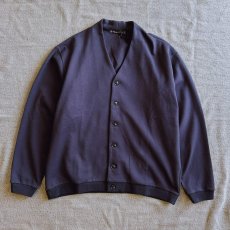 画像2: 【Upscape Audience】「和歌山」 ミラノリブ (10オンス) バルーン Vカーディガン（2color） (2)