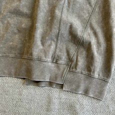 画像4: Chemically washed remake&vintage like crew neck (4)