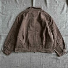 画像11: 【Upscape Audience】高密度ダック フレンチエアフォース パイロットジャケット（CAMEL） (11)