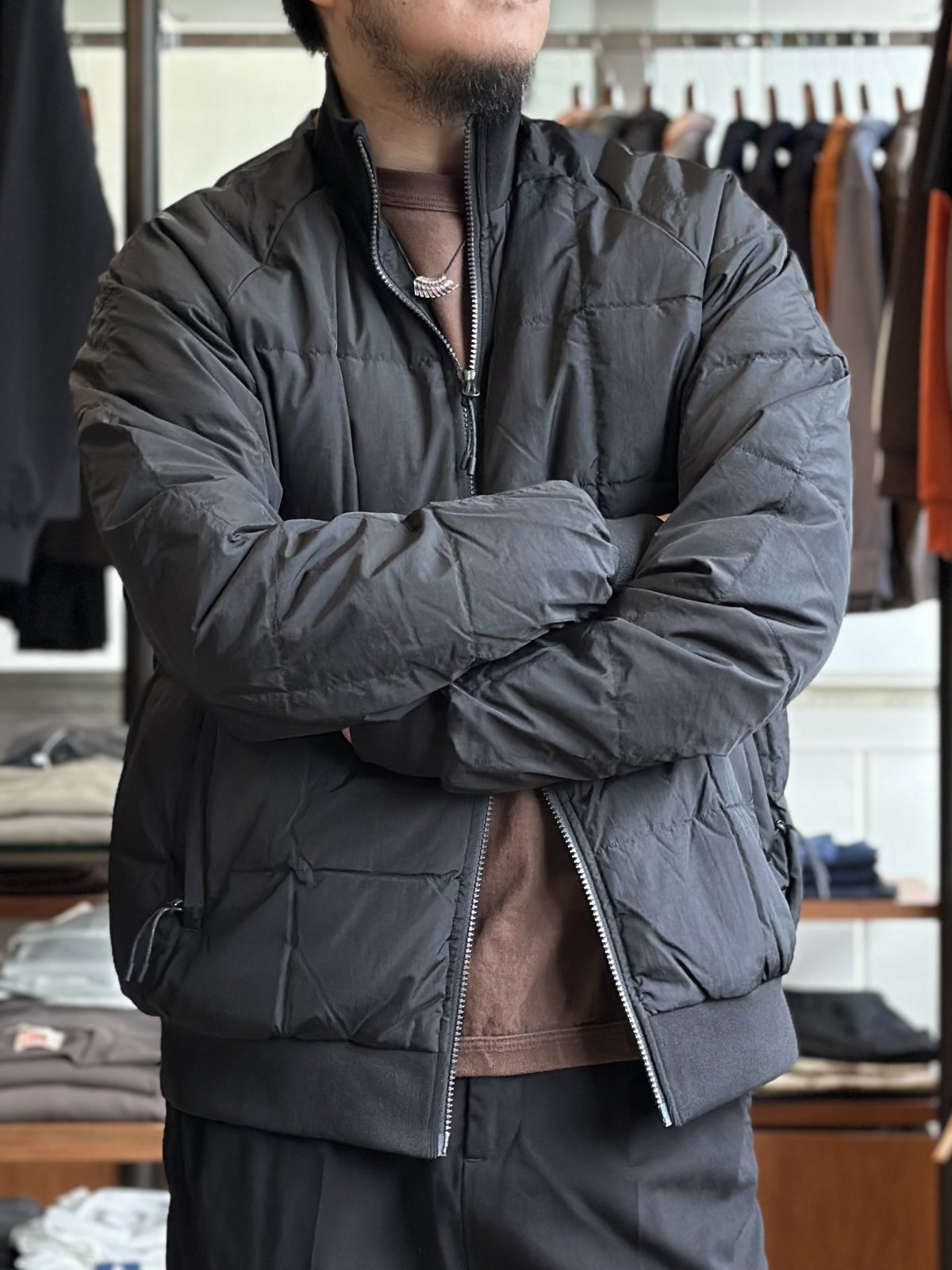 画像8: 【TAION/タイオン】SC TRACK DOWN JKT (BLACK) (8)