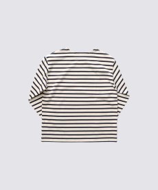 画像3: 【FIDELITY/フィデリティ】ボーダーロングTシャツ（NAT×NVY） (3)