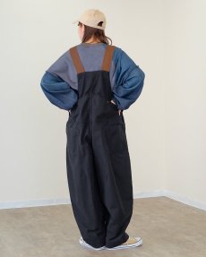 画像2: 【Reef】ワークバルーンサロペット(BLACK) (2)