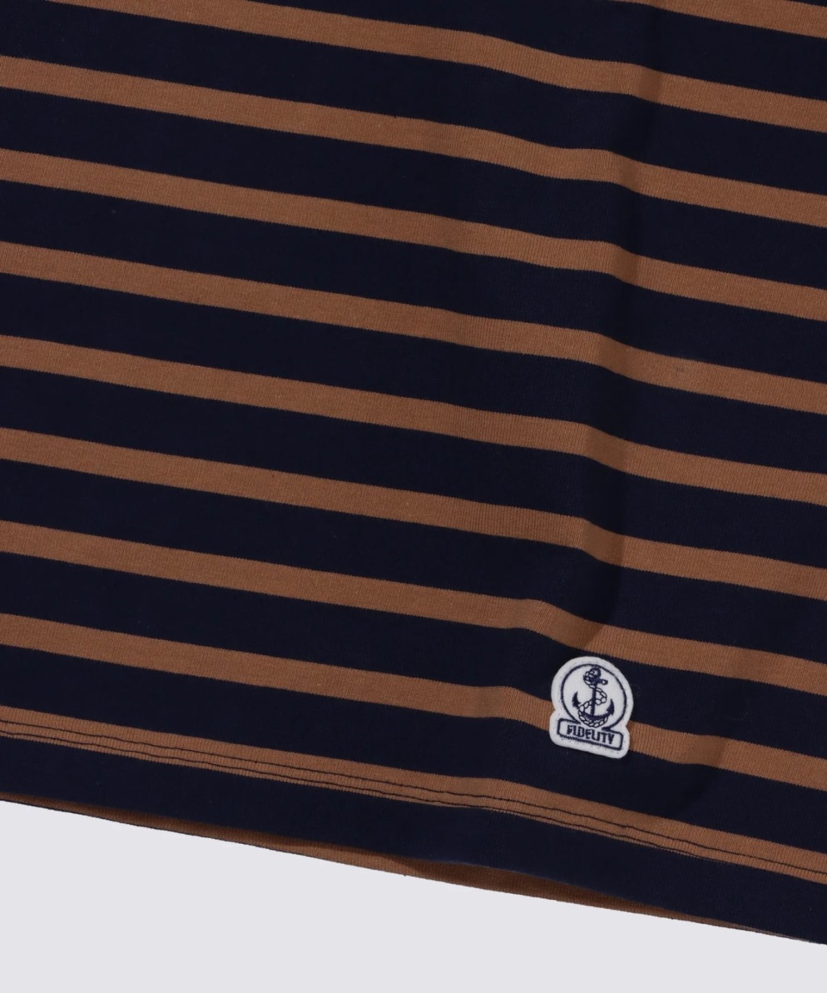 画像3: 【FIDELITY/フィデリティ】ボーダーロングTシャツ（NVY×BEG） (3)