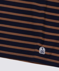 画像3: 【FIDELITY/フィデリティ】ボーダーロングTシャツ（NVY×BEG） (3)