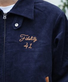 画像8: 【FIDELITY】 X 【SKOOKUM】CORDUROY BLOUSON/ コーデュロイブルゾン（NAVY） (8)