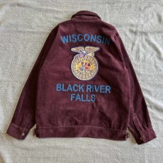 画像8: 【HOUSTON】CORDUROY EMBROIDERY JACKET(FFA)/ コーデュロイ エンブロイダリー(FFA)  (8)
