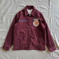 画像1: 【HOUSTON】CORDUROY EMBROIDERY JACKET(FFA)/ コーデュロイ エンブロイダリー(FFA)  (1)