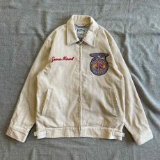 画像1: 【HOUSTON】CORDUROY EMBROIDERY JACKET(FFA)/ コーデュロイ エンブロイダリー(FFA)  (1)