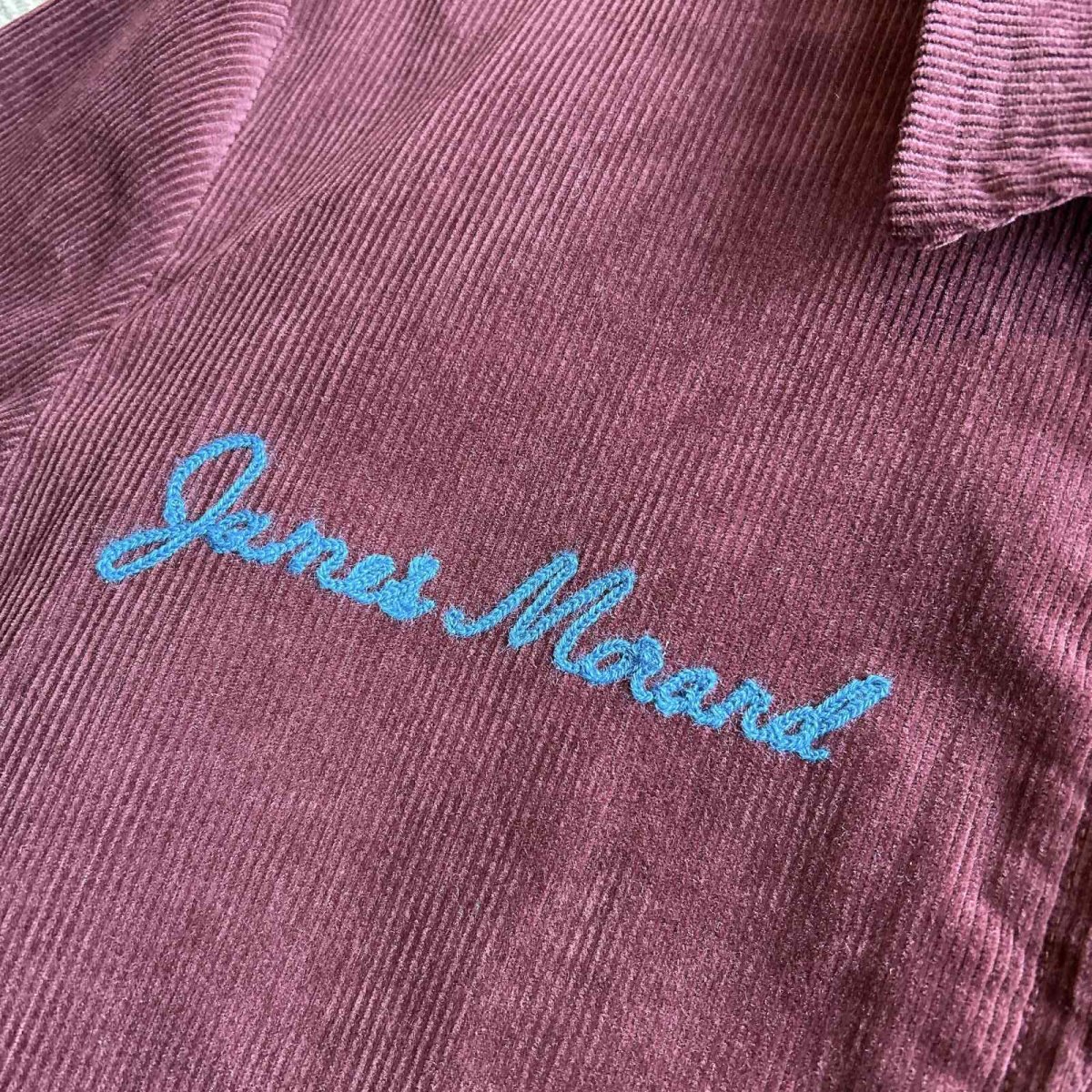 画像3: 【HOUSTON】CORDUROY EMBROIDERY JACKET(FFA)/ コーデュロイ エンブロイダリー(FFA)  (3)