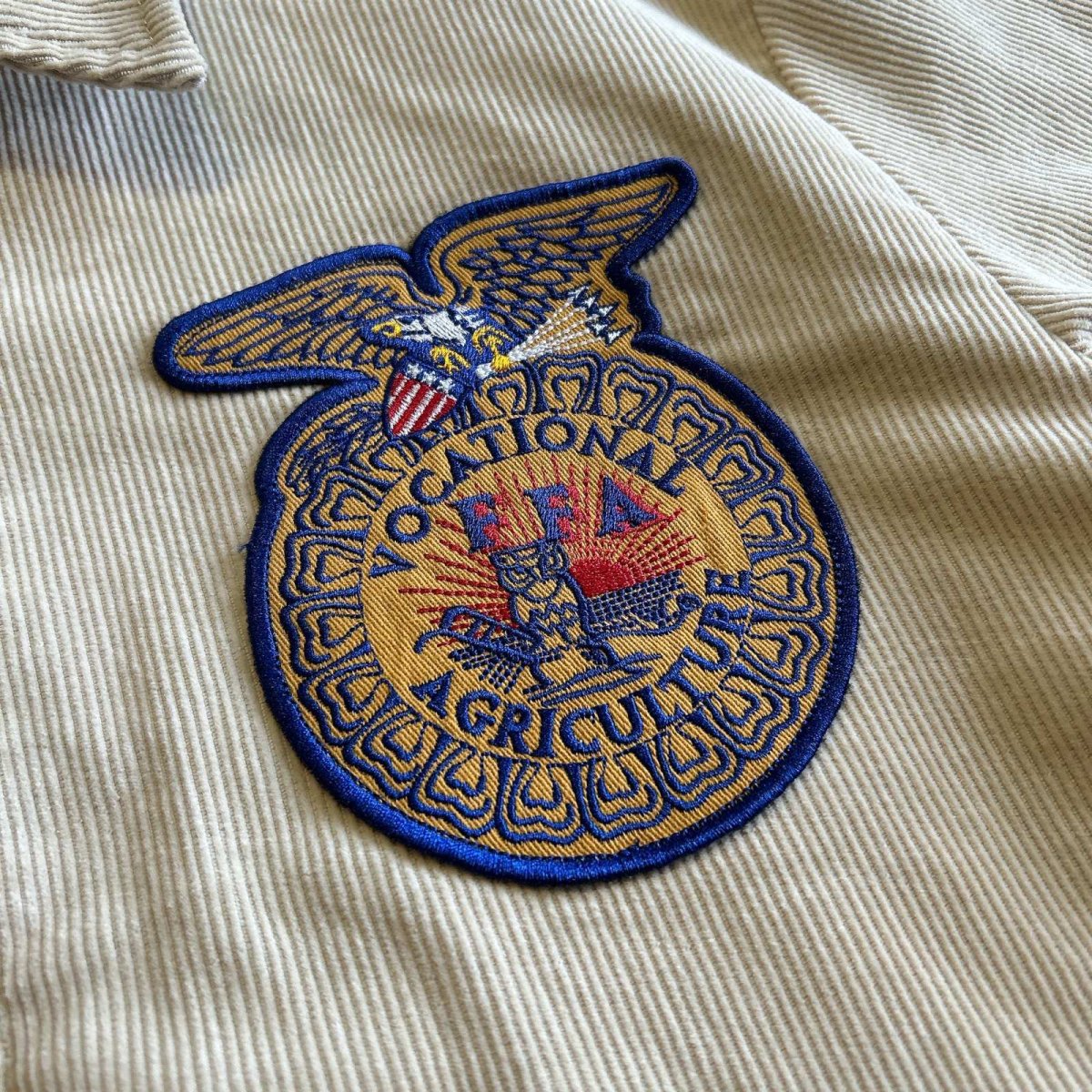 画像4: 【HOUSTON】CORDUROY EMBROIDERY JACKET(FFA)/ コーデュロイ エンブロイダリー(FFA)  (4)