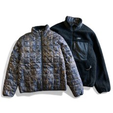 画像1: 【TAION/タイオン】DOWN × BOA REVERSIBLE MOUNTAIN JACKET (BRUSHEDMEADOWS×BLACK) (1)