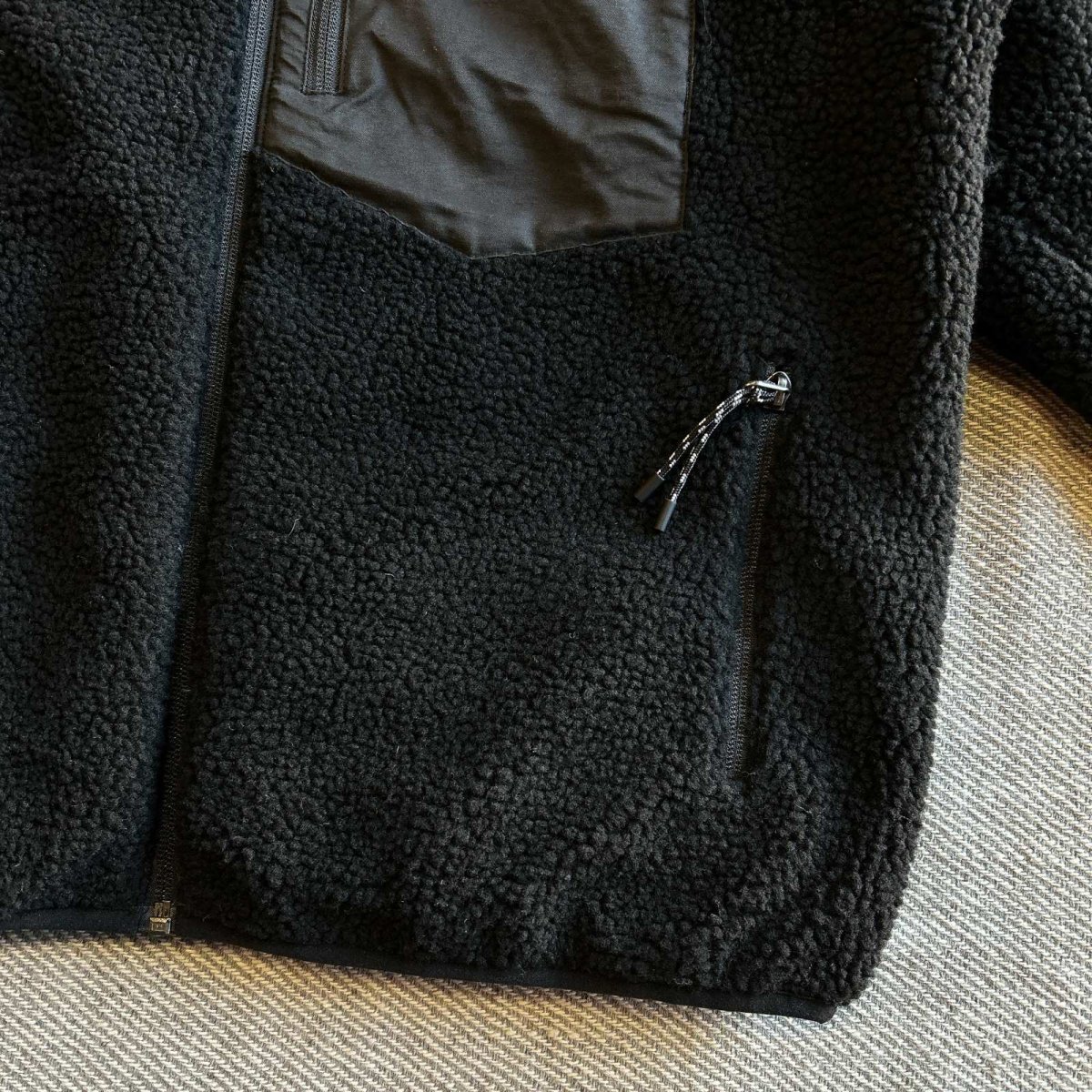 画像9: 【TAION/タイオン】DOWN × BOA REVERSIBLE MOUNTAIN JACKET (BRUSHEDMEADOWS×BLACK) (9)