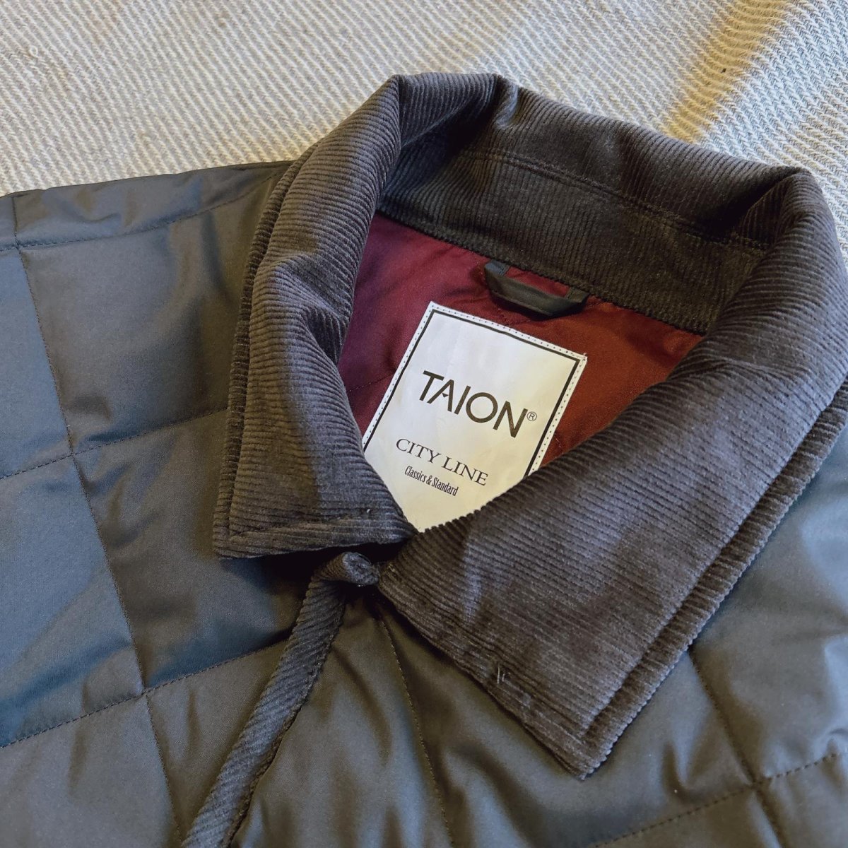 画像10: 【TAION/タイオン】“PIPING BULL COLLAR”DOWN CARDIGAN (3color) (10)