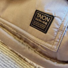 画像5: 【TAION/タイオン】NONDOWN MILITARY REVERSIBLE BOA HOODIE (L.MOCHA×BEIGE) (5)