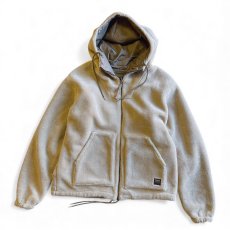 画像2: 【TAION/タイオン】NONDOWN MILITARY REVERSIBLE BOA HOODIE (L.MOCHA×BEIGE) (2)