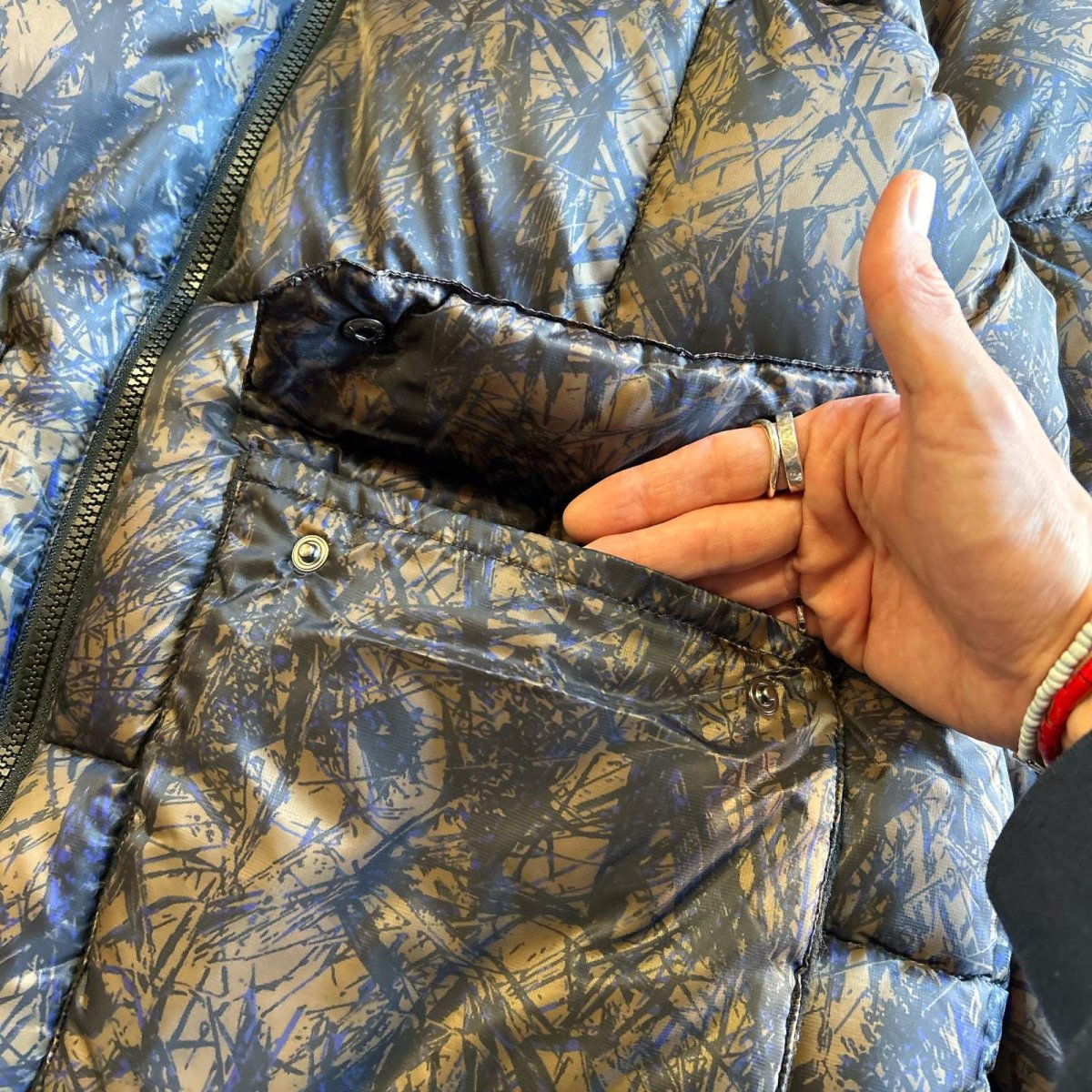 画像7: 【TAION/タイオン】MOUNTAIN PACKABLE VOLUME DOWN JACKET (BRUSHED MEADOWS) (7)