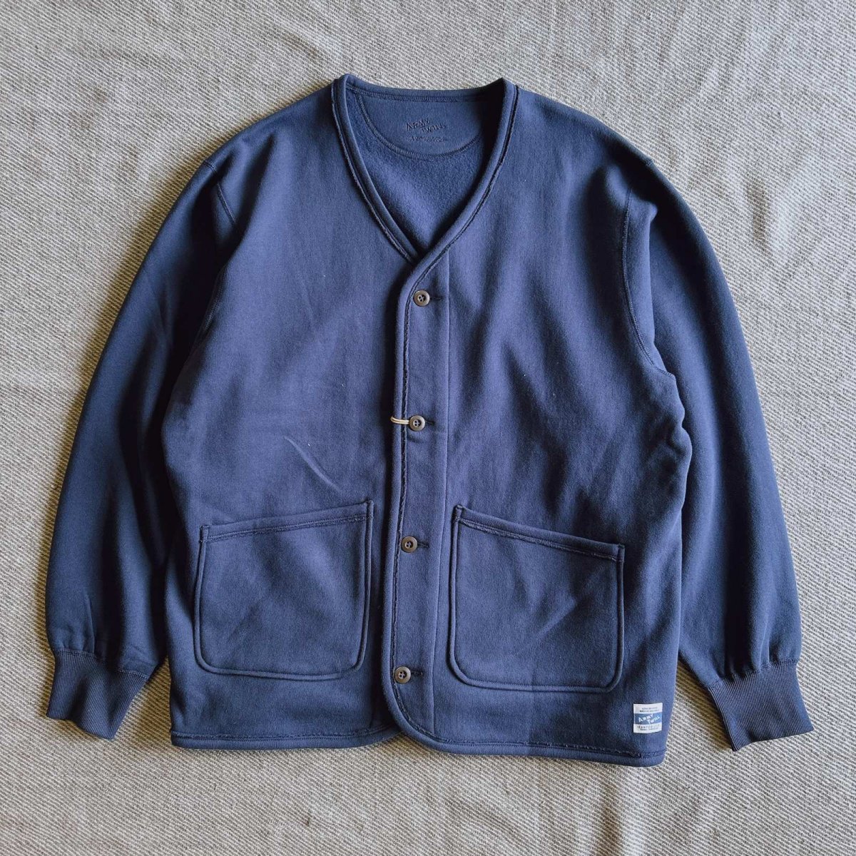 画像3: 【ARMY TWILL】Sweat Cardigan (3color) (3)